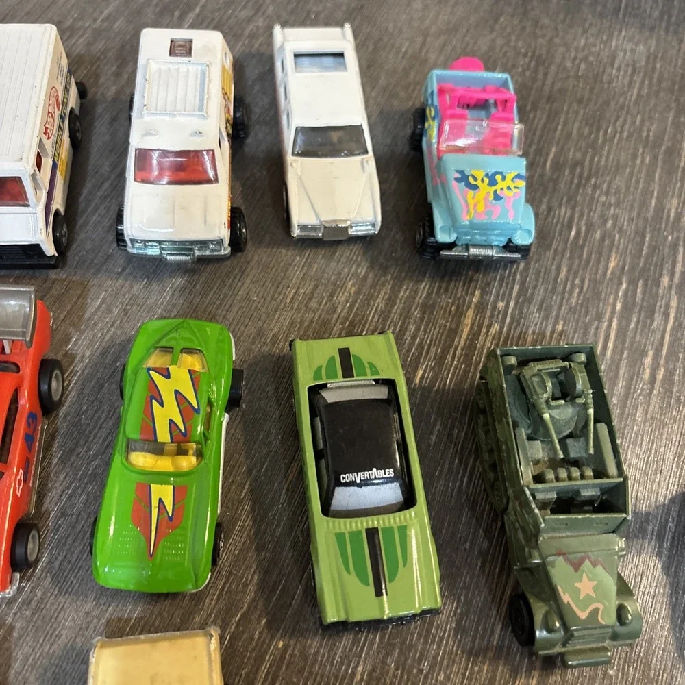 Vintage Hot Wheels Lot of 16 ,1970s 1980s 1990s